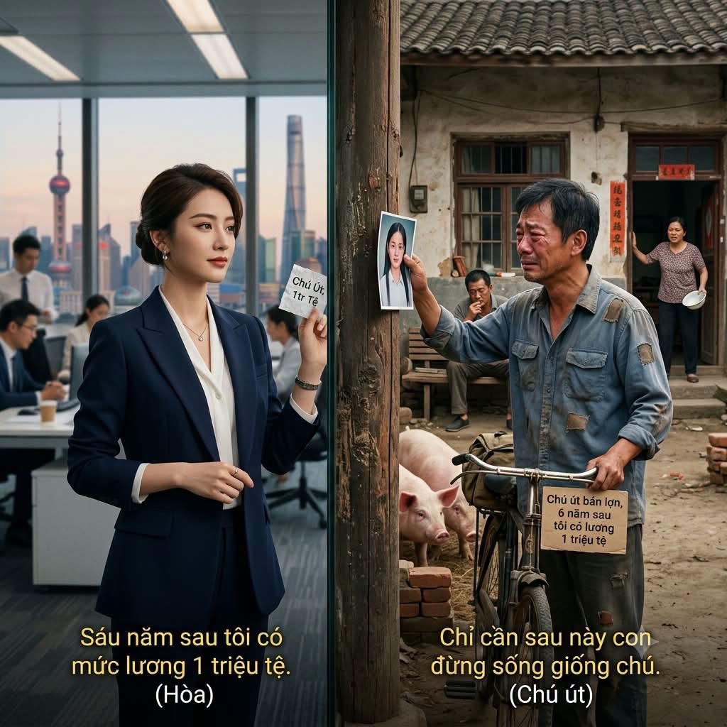 HAI CON LỢN ĐỔI ĐỜI